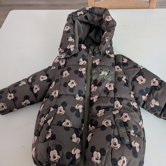 Mickey Mouse Puffer Jacket - Picture 1 of 3